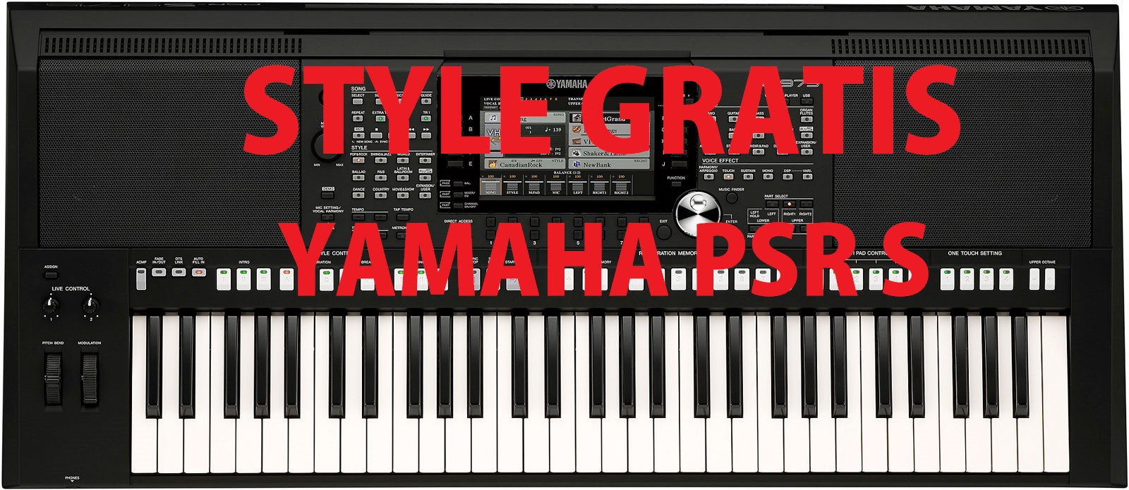Gratis Style Dangdut Keyboard Yamaha Psr 550